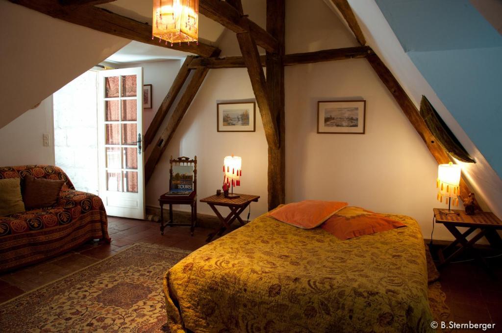 Bed and Breakfast La Demeure Saint-Ours Loches Exterior foto
